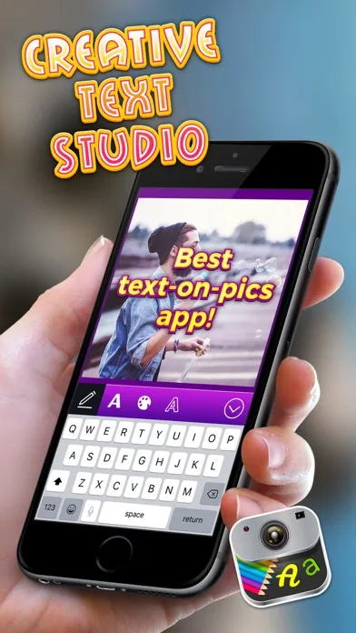 Creative Text Studio – Write Captions And Add Cute Drawings To Your Photos Screenshots