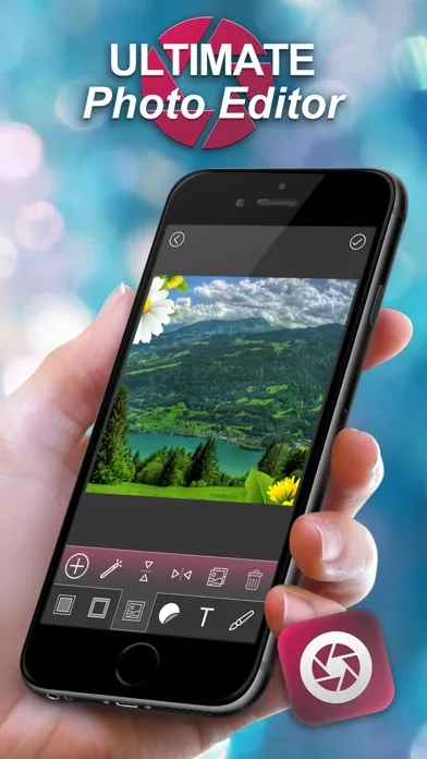 The Ultimate Photo Editor – Picture Frames & Stickers and Caption Maker应用截图