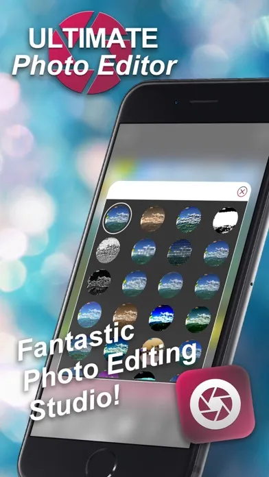The Ultimate Photo Editor – Picture Frames & Stickers and Caption Maker应用截图