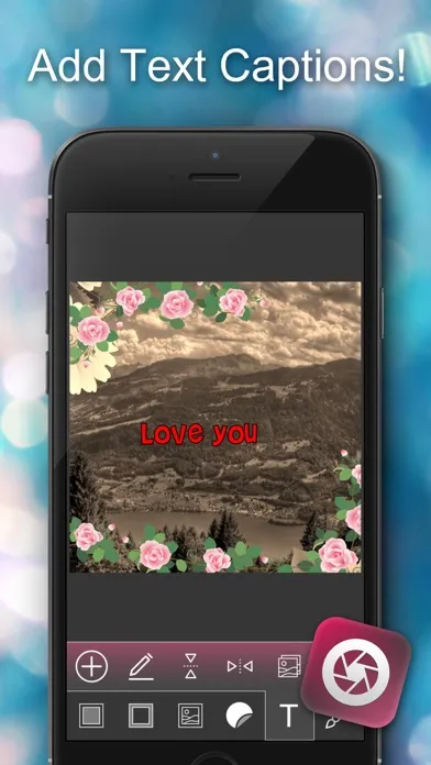 The Ultimate Photo Editor – Picture Frames & Stickers and Caption Maker应用截图
