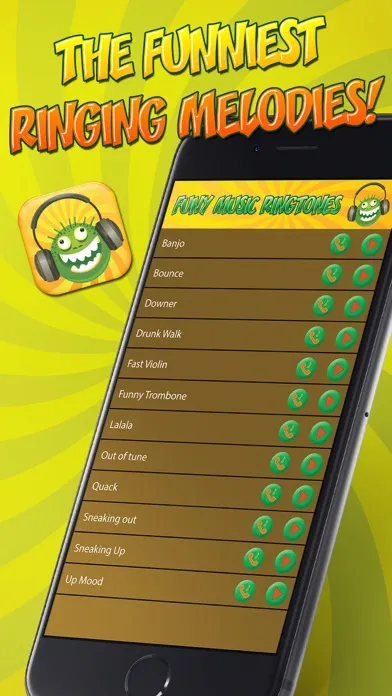 Funny Music Ringtones – Best Free Melodies and Crazy Notification Sound Effects for iPhone سکرین شاٹس