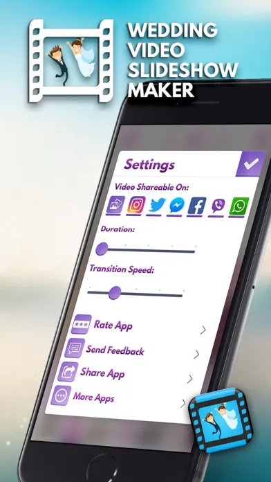Wedding Video SlideShow Maker Screenshots