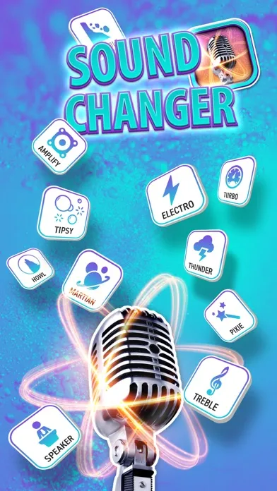 Tangkapan layar Sound Changer & Voice Filter Effect – Record Sound with Voice Command Effects