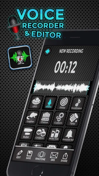 صور Voice Recorder and Editor – Change Your Speech with Funny Sound Effects