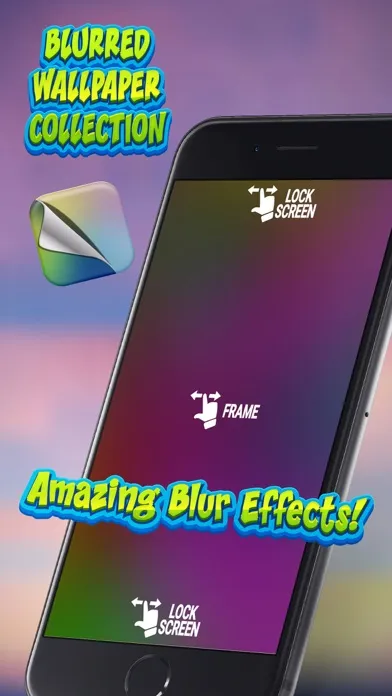 Blurred Wallpaper Collection – Cool Backgrounds with Blur Effect.s for Home Screen سکرین شاٹس