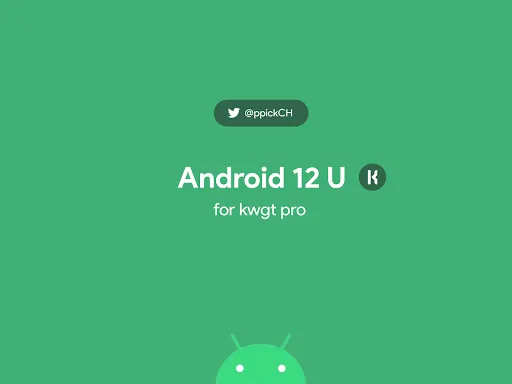 Android 12 U for kwgt应用截图