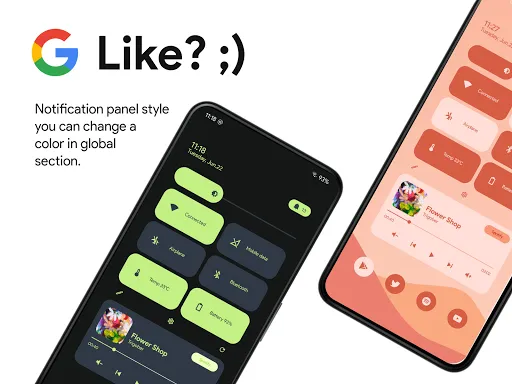Android 12 U for kwgt应用截图