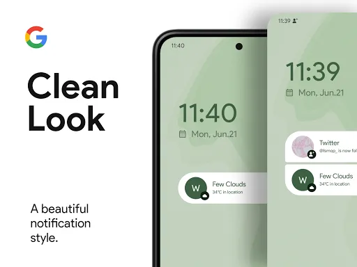 Android 12 U for kwgt应用截图