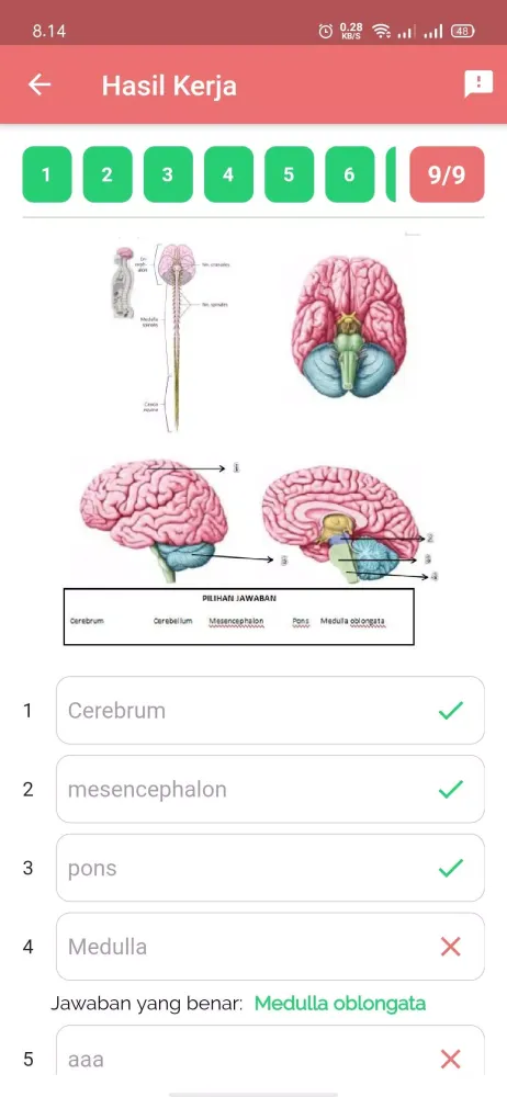 Capturas de pantalla de Vokasi Anatomy Learning FKUH