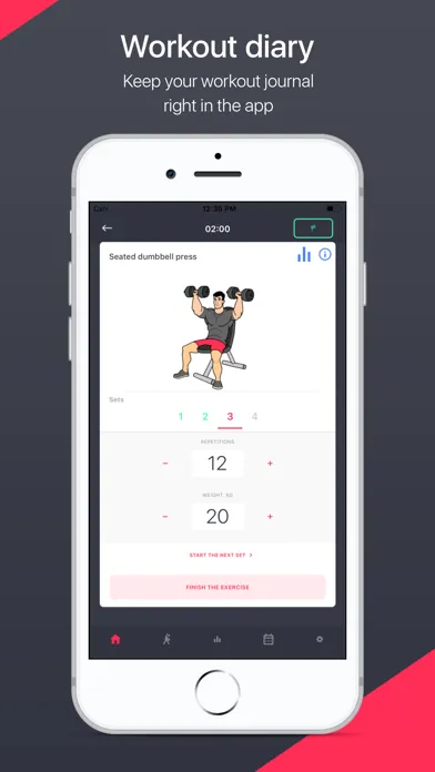 FitNote24 - дневник тренировок应用截图