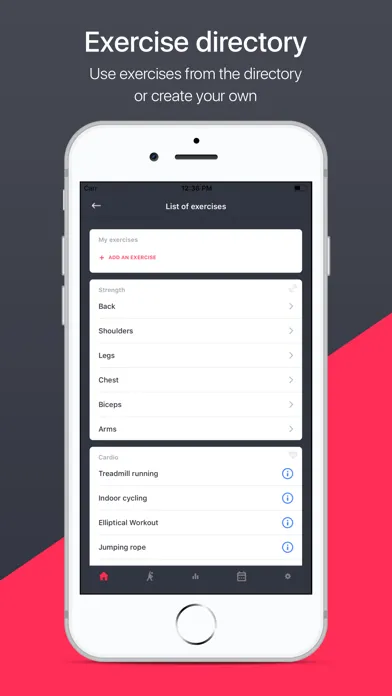 FitNote24 - дневник тренировок应用截图