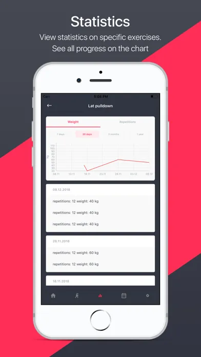 FitNote24 - дневник тренировок应用截图