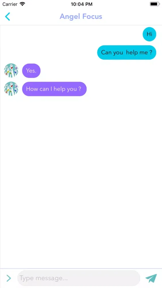 Captures d'écran de AF Chat For Help