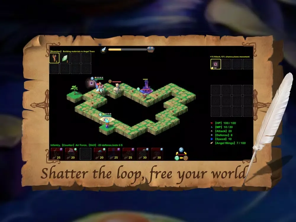 Capturas de pantalla de Angel Town 11 - Indie Games iPad 