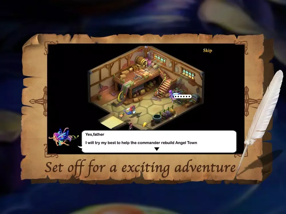 Capturas de pantalla de Angel Town 11 - Indie Games iPad 
