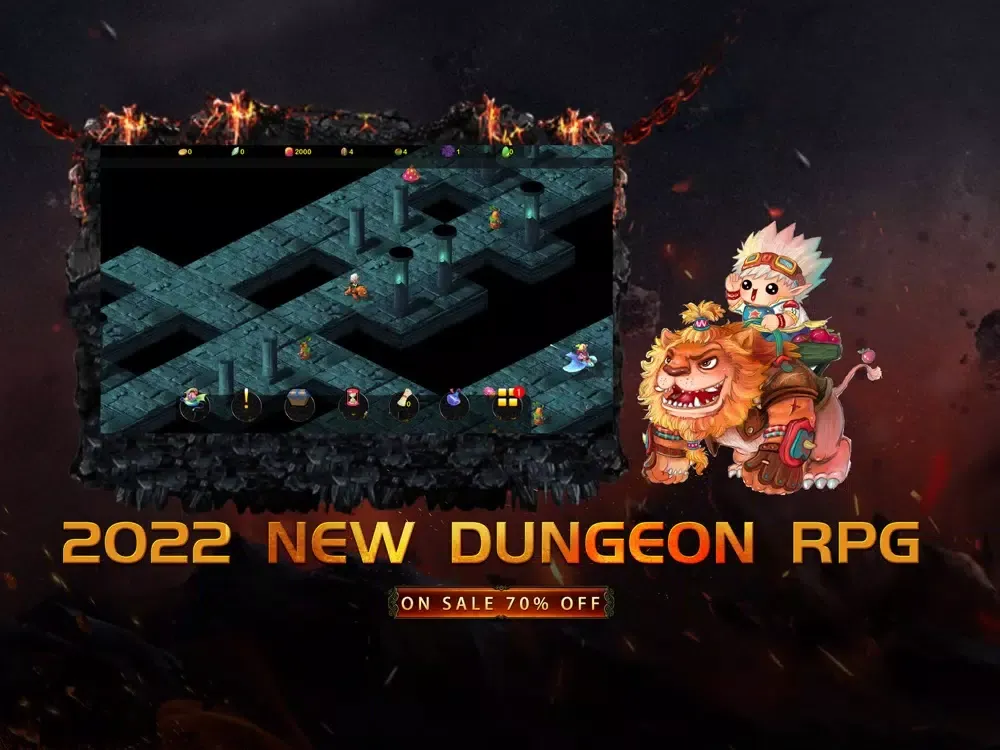 Capturas de tela do Angel Town 6- Dungeon RPG iPad 