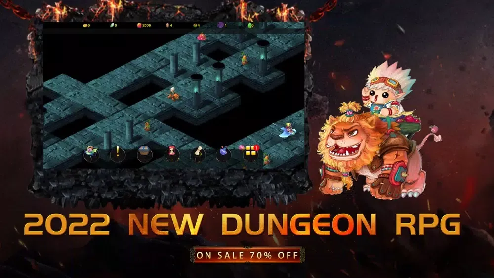 Capturas de tela do Angel Town 6- Dungeon RPG