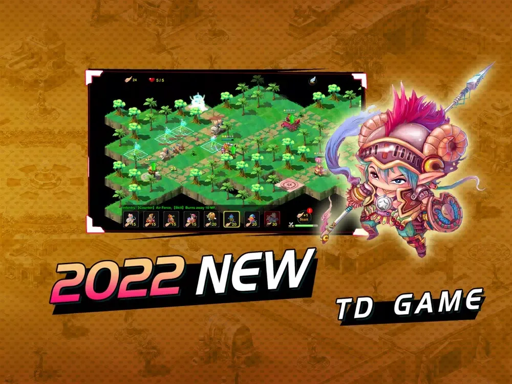 Angel Town 7 - tower defense iPad  Ekran Görüntüleri