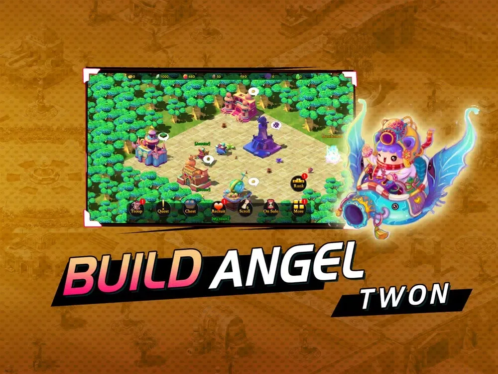 Angel Town 7 - tower defense iPad  Ekran Görüntüleri