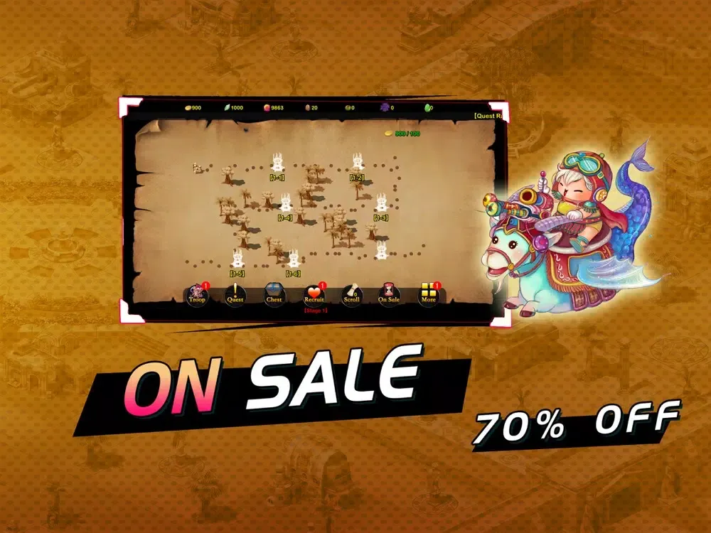 Angel Town 7 - tower defense iPad  Ekran Görüntüleri