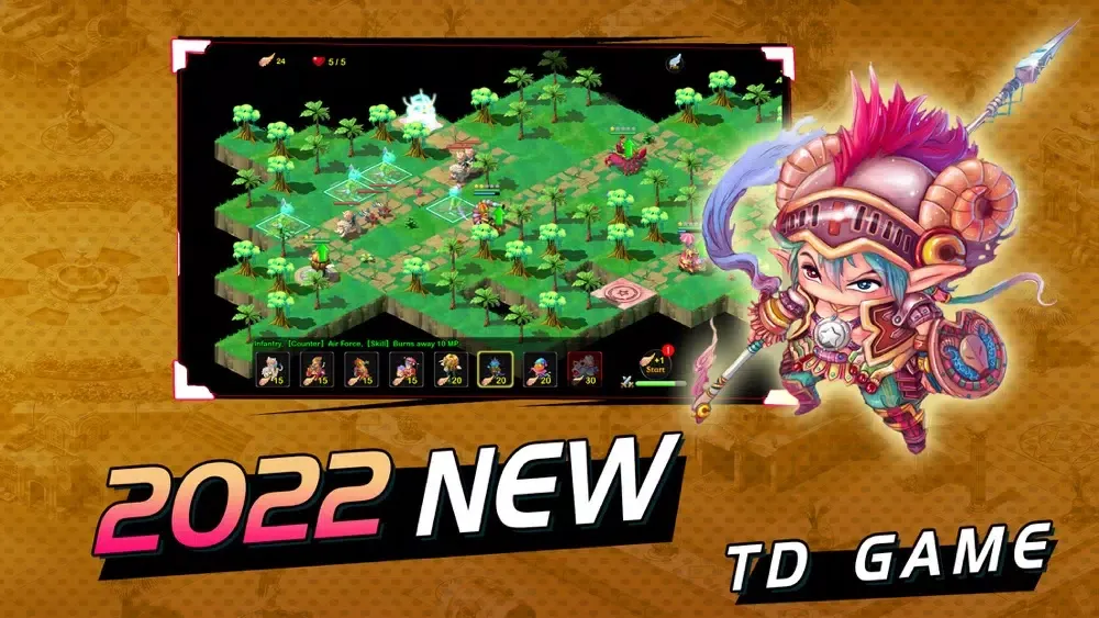 Angel Town 7 - tower defense Ekran Görüntüleri
