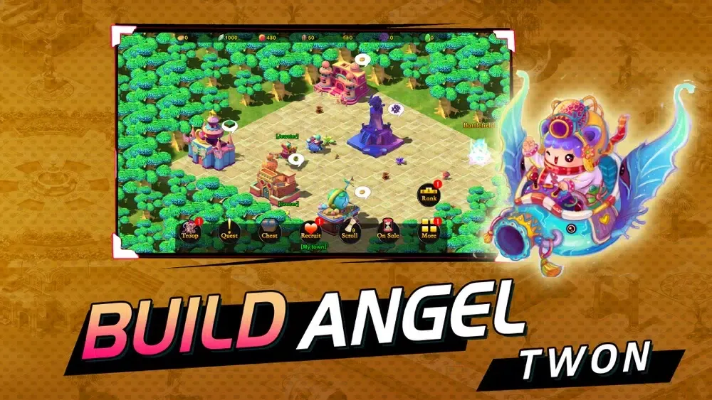Angel Town 7 - tower defense Ekran Görüntüleri