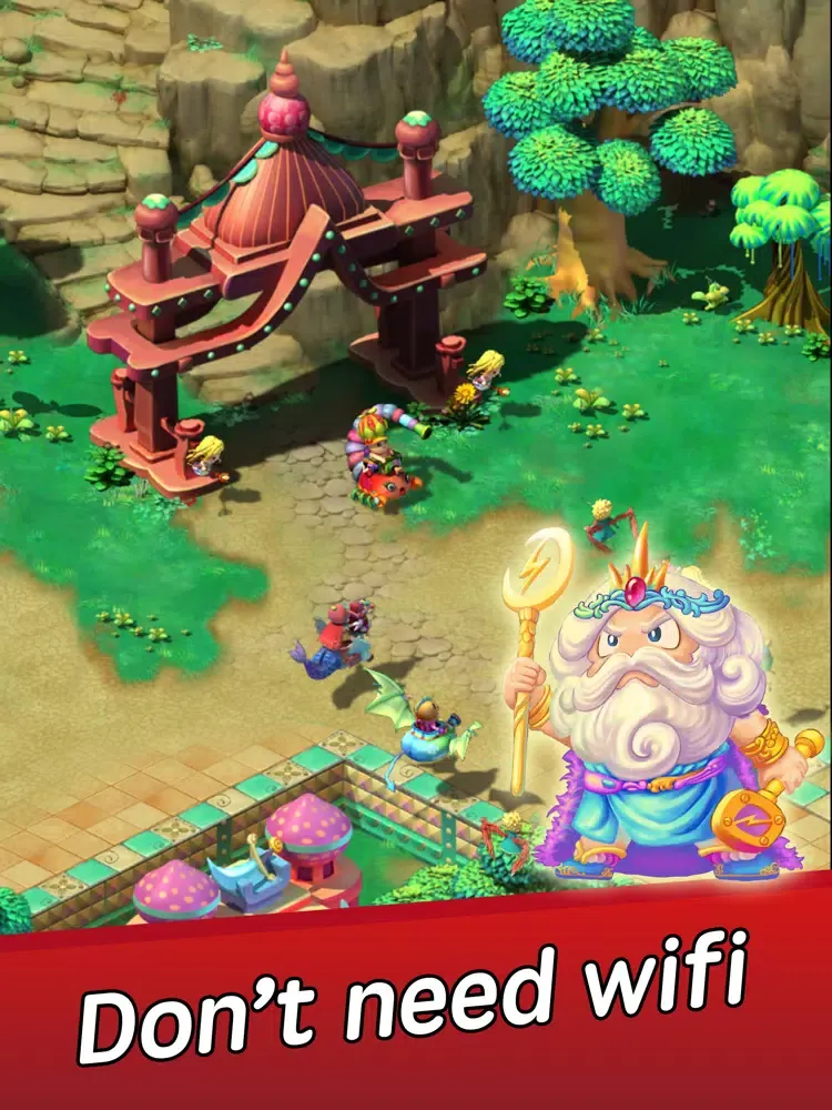 Angel Town 8- idle RPG 99 iPad  Ekran Görüntüleri