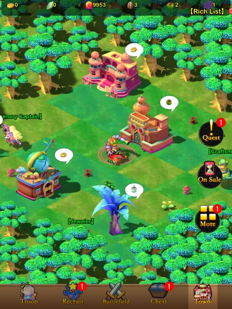 Angel Town 8- idle RPG 99 iPad  Ekran Görüntüleri
