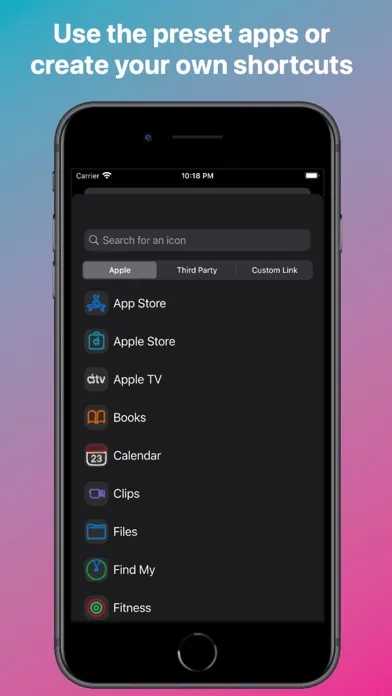 Edgy: Live Activities & Widget Screenshots