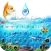Glass Water Keyboard Theme