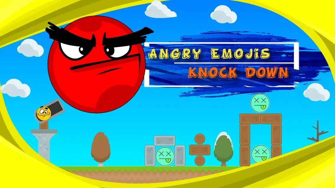 Angry Emojis Knock Down 스크린샷