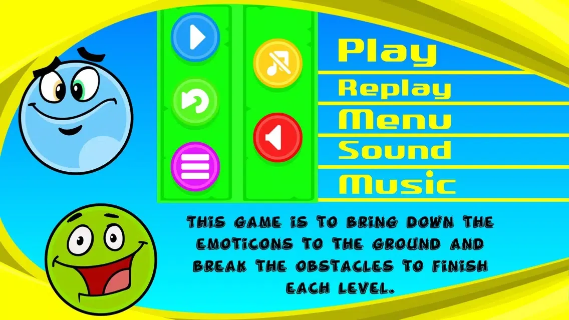 Angry Emojis Knock Down 스크린샷