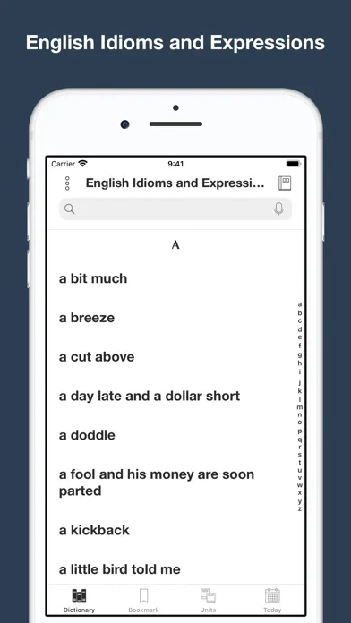 Ảnh chụp màn hình của English Idioms and Expressions