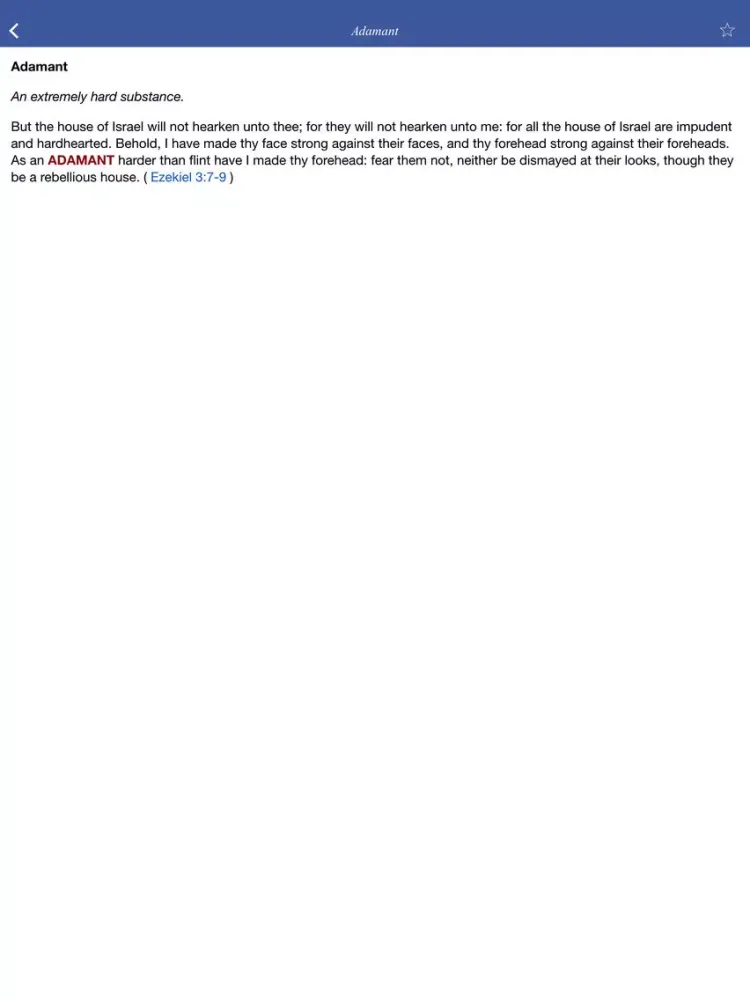King James Dictionary - flashcard, quiz iPad  Screenshots