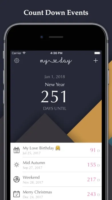 Event Countdown - Count Down Event, Anniversary Screenshots