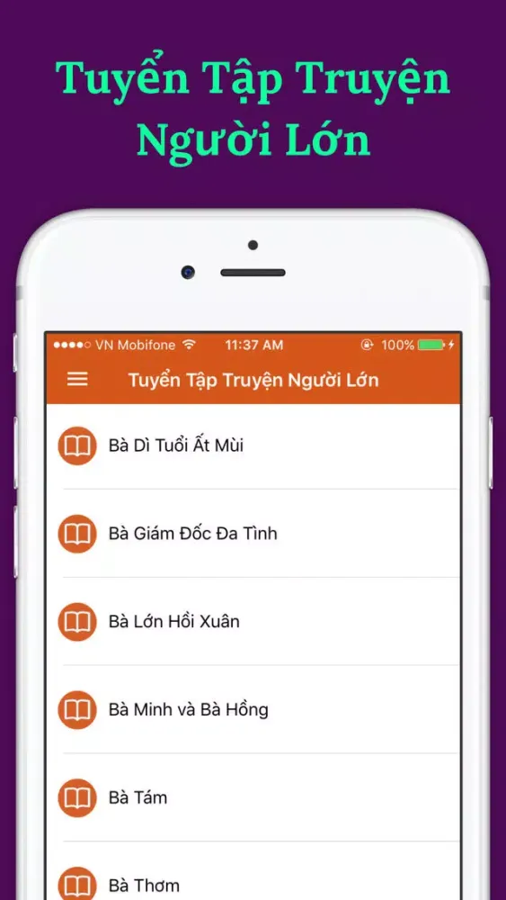 Capturas de pantalla de Tuyển tập Truyện Người Lớn