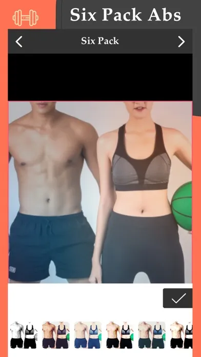Six Pack Abs & Filter स्क्रीनशॉट