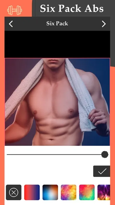 Six Pack Abs & Filter स्क्रीनशॉट