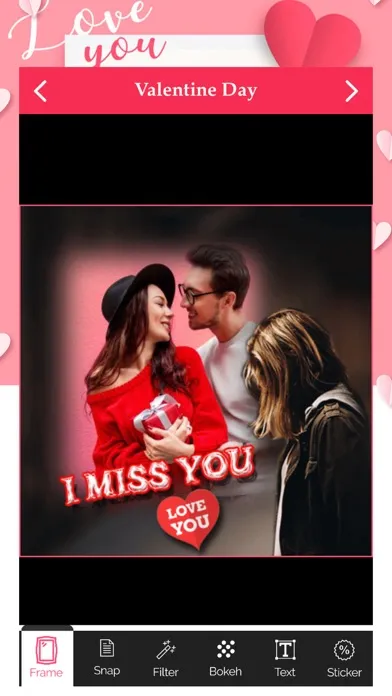 Valentine's Day Cards & Frames應用截圖