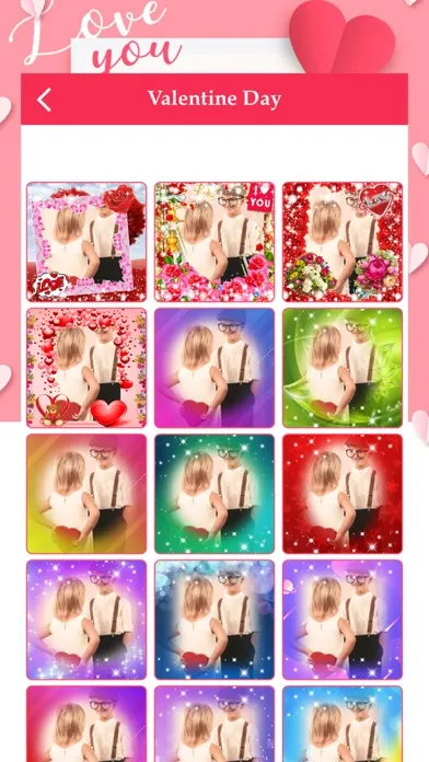 Valentine's Day Cards & Frames應用截圖