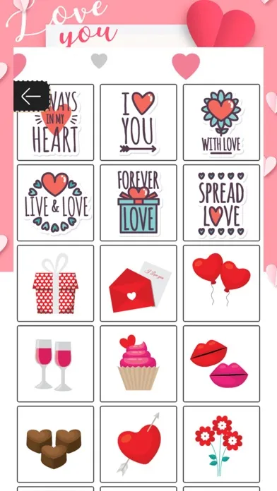 Valentine's Day Cards & Frames應用截圖