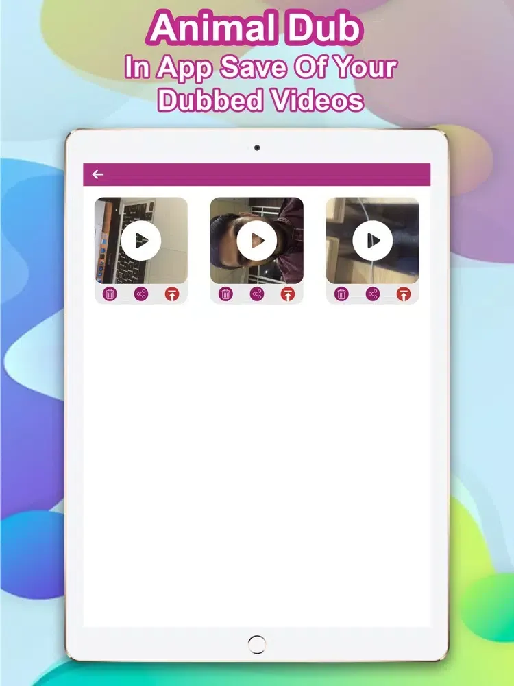 Animal Dub iPad  Screenshots
