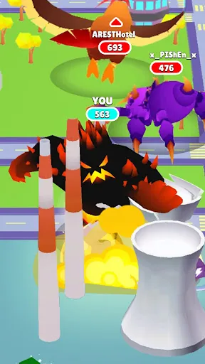 ภาพหน้าจอของ EVO: Crazy Beasts 3D