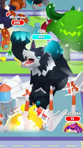 ภาพหน้าจอของ EVO: Crazy Beasts 3D