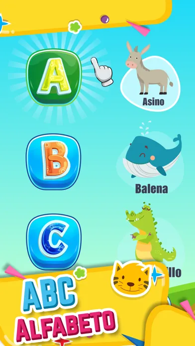 Capturas de pantalla de ABC & lettere italiane