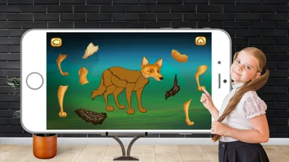 Tangkapan skrin Kids Animal Jigsaw Puzzles