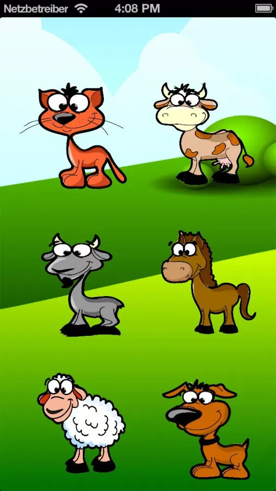 Animal sounds for kids: learn the sounds of a dog, cow, cat, sheep and horse স্ক্রিনশট