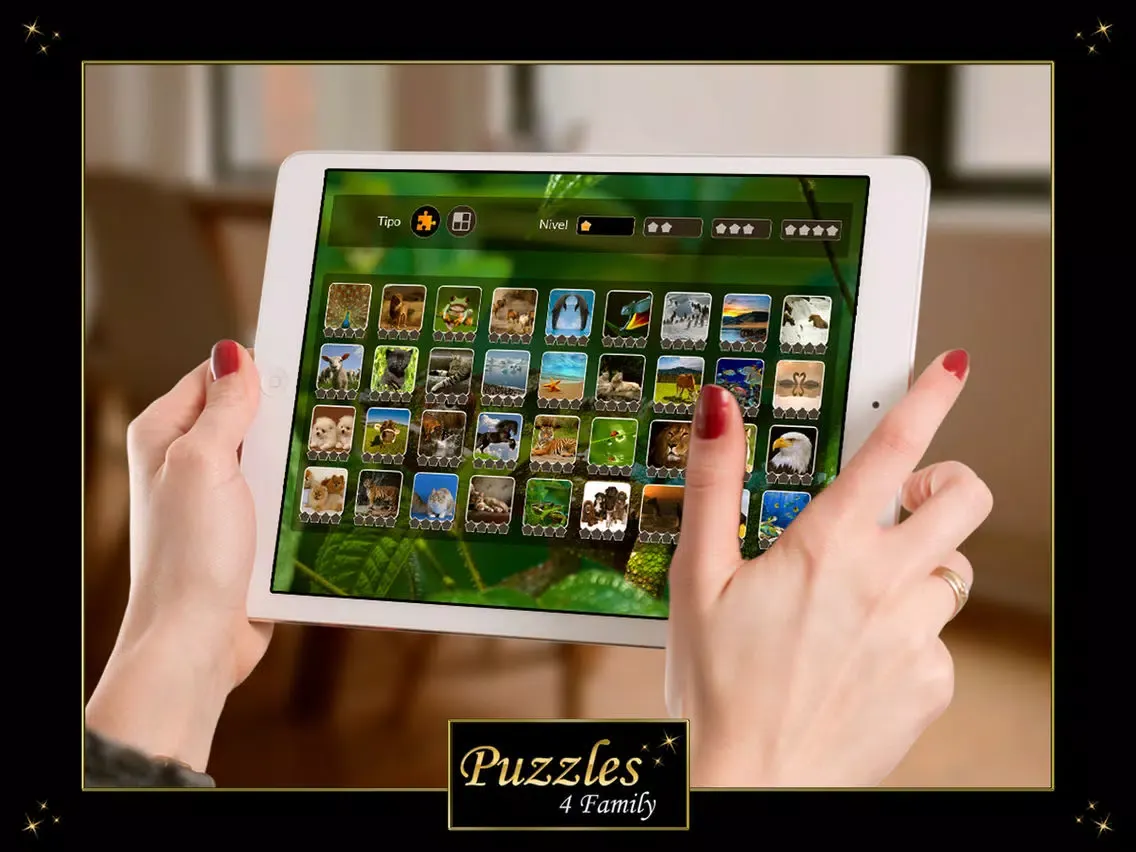Animals - Jigsaw and Sliding Puzzles iPad  سکرین شاٹس