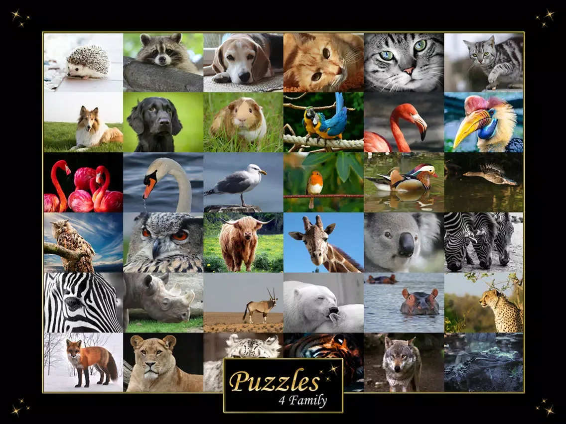 Tangkapan layar Animals 2 - Jigsaw and Sliding Puzzles iPad 