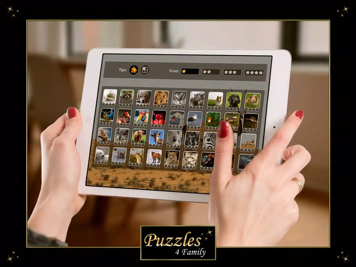 Tangkapan layar Animals 2 - Jigsaw and Sliding Puzzles iPad 